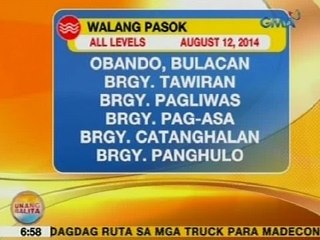 UB: Ilang barangay sa Obando, Bulacan, wala pa ring pasok ngayong Martes