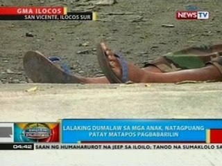 BP: Lalaki sa Pangasinan matapos pagbabarilin ng kanyang bayaw
