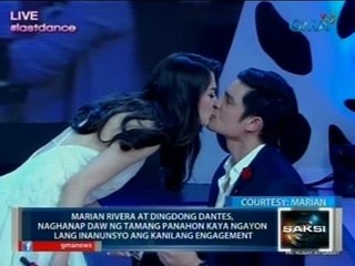 Saksi: DongYan, naghanap daw ng tamang panahon kaya ngayon lang inanunsyo ang kanilang engagement