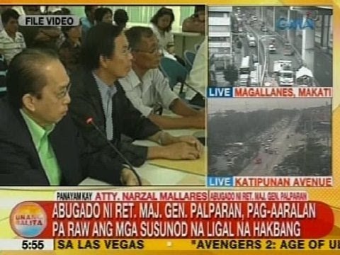 UB: Panayam kay Atty. Narzal Mallares, abogado ni ret. Maj. Gen. Palparan