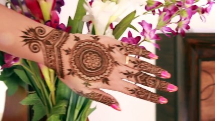 Best Bridal Henna Design 2015 - Step By Step Description Of The Design