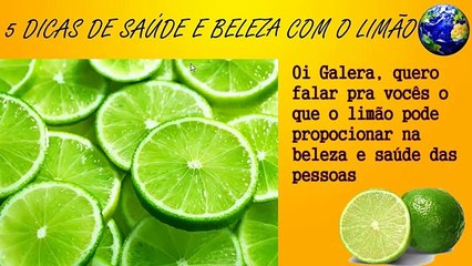 5 Dicas De Saúde e Beleza com Limão