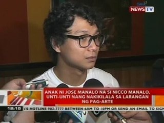 Anak ni Jose Manalo na si Nicco Manalo, unti-unti nang nakilala sa larangan ng pag-arte