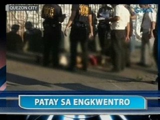 Saksi: 2 hinihinalang holdaper, patay nang makabarilan ang mga pulis