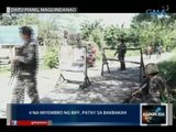 Saksi: 4 na miyembro ng BIFF, patay sa bakbakan sa Maguindanao