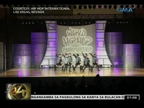 24Oras: A-team, kampeon sa Mega Crew Division Ng Int'l World Hip Hop Championship