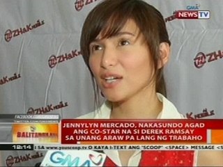 Jennylyn Mercado, nakasundo agad ang co-star na si Derek Ramsay sa unang araw pa lang ng trabaho