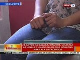 23-anyos na dalaga, dinukot, sinaktan at hinalay umano ng dating nobyong nakilala sa Facebook