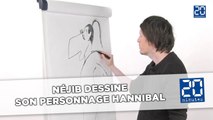 Néjib, sélectionné à Angoulême 2017, vous dessine son personnage