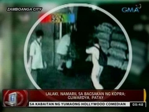 24 Oras: Pamamaril ng isang lalaki sa Zamboanga City, na-huli cam