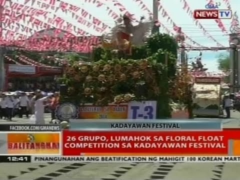 BT: 26 grupo, lumahok sa Floral Float Competition sa Kadayawan Festival