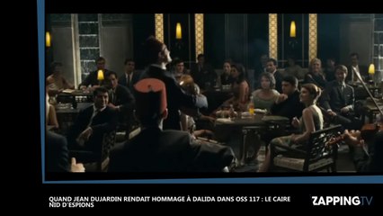 Dalida : Quand Jean Dujardin lui rendait hommage dans OSS117 (Vidéo)