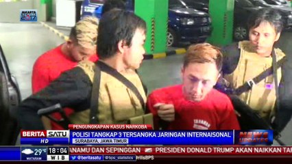 3 Anggota Jaringan Narkoba Internasional Diringkus