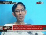 Palparan, masama ang loob dahil minadali umano ang paglipat sa kanya sa Bulacan Provincial Jail