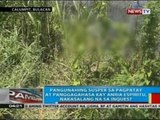 Pangunahing suspek sa pagpatay kay Anria Espiritu, na-inquest na; 3 pang suspek, hinahanap