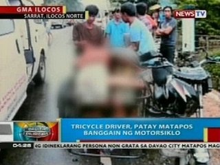 BP: 3 patay sa magkahiwalay na banggaan ng mga motorsiklo at tricycle