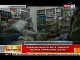 BT: Babaeng negosyante, dinukot ng mga armadong lalaki