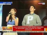 BT: Fan conference nina Mario Maurer at Baifern Pimchanok sa Cebu, dinagsa