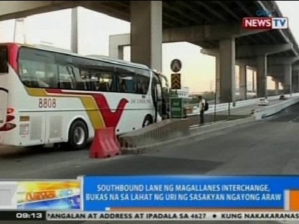 NTG: Southbound lane ng Magallanes Interchange, bukas na sa lahat ng uri ng sasakyan