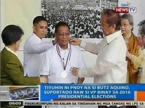 NTG: Tiyuhin ni PNoy na si Butz Aquino, suportado raw si VP Binay sa 2016