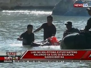 SONA: Labi ng ika-7 estudyanteng nalunod sa ilog sa Bulacan, narekober na