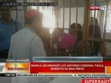 BT: Manila Archbishop Luis Antonio Cardinal Tagle, bumisita sa mga preso