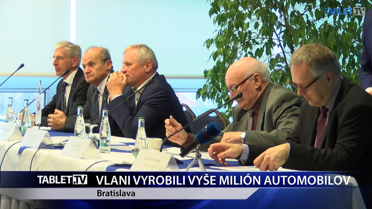 Vlani sme na Slovensku vyrobili vyše milión áut