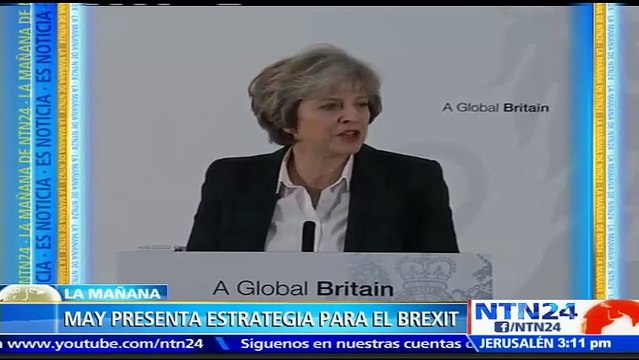 Theresa May someterá a votación parlamentaria acuerdo final del 'Brexit con la Unión Europea