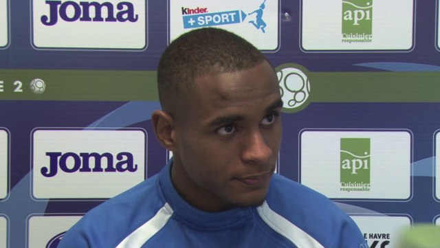 Avant HAC - Gazelec Ajaccio, interview de Steven Fortes