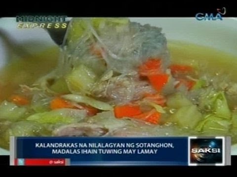 Saksi: Kalandrakas na nilalagyan ng sotanghon, madalas ihain tuwing may lamay