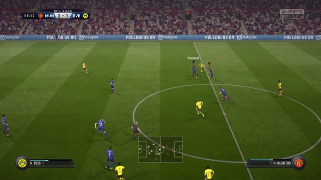 Reprise de volée de Zlatan Fifa 17 ps4
