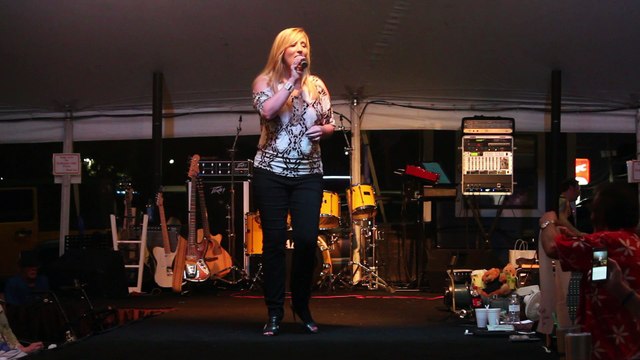 Ashleigh Mullens Crosby sings 'Let Me Be There' Elvis Week 2016