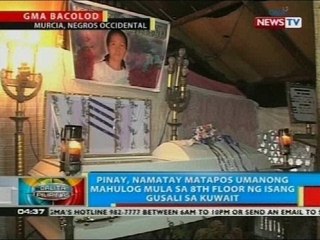 Pinay, namatay matapos umanong mahulog mula sa 8th floor ng isang gusali sa Kuwait
