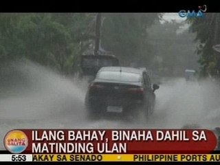 UB: Ilang bahay sa Bohol, binaha dahil sa matinding ulan