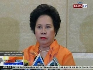 NTG: Miriam, pinag-iisipan ang pagkandidatong pangulo sa 2016 ngayong gumagaling na siya