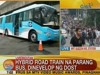 UB: Hybrid road train na parang bus, dinevelop ng DOST