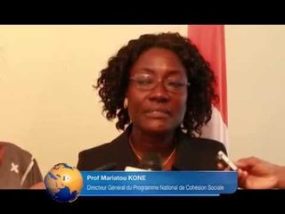 RTI1/‪Koné Mariatou du PNCS rencontre la représentante des nations unies en Côte d'ivoire‬