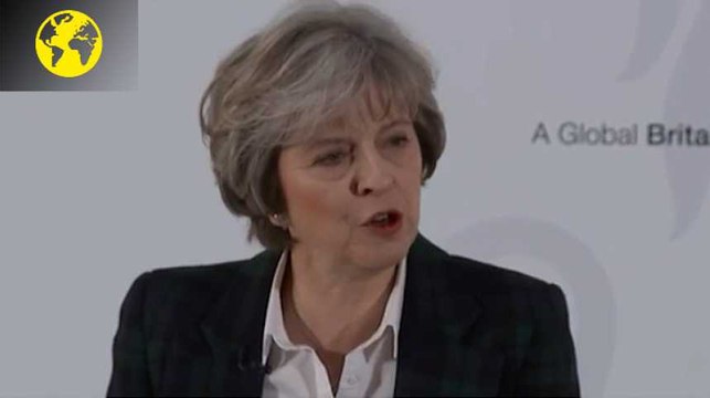 Les moments-clés du discours de Theresa May