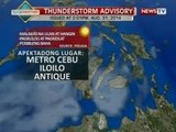 NTVL: Weather update as of 2:52 p.m. (August 31, 2014)