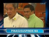 Pag-apela ni Sen. Jinggoy Estrada sa pagpapasuspinde sa kanya, tuluyang ibinasura ng Sandiganbayan