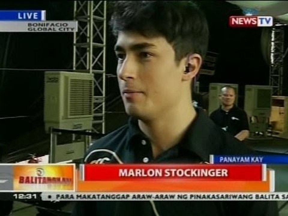 Marlon Stockinger, naghahanda na para maipakita ang galing sa race track