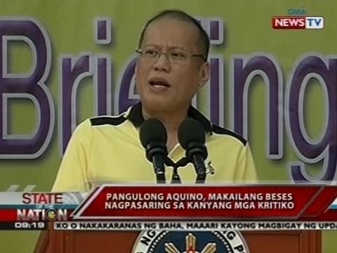 SONA: PNoy, makailang beses nagpasaring sa kanyang mga kritiko
