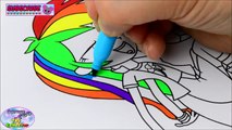 My Little Pony Coloring Book MLP EG Rainbow Dash Colors Episode Surprise Egg and Toy Collector SETC