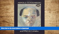 DOWNLOAD EBOOK Verklarte Nacht and Pierrot Lunaire (Dover Chamber Music Scores) Arnold Schoenberg
