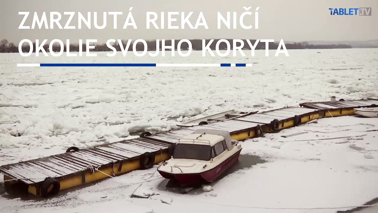 Srbsko sužuje zamrznutý Dunaj, Chorvátsko bojuje s víchricou