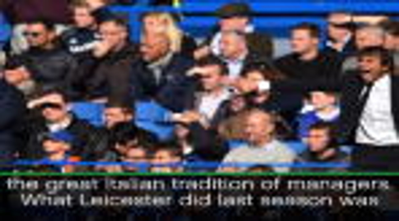 I wish Conte all the best - Ranieri