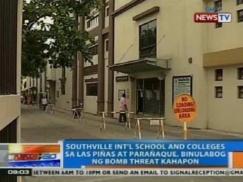 NTG: Southville Int'l School and Colleges, binulabog ng bomb threat