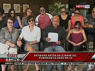 SONA: Batikang aktor na si Mark Gil, pumanaw sa edad na 52
