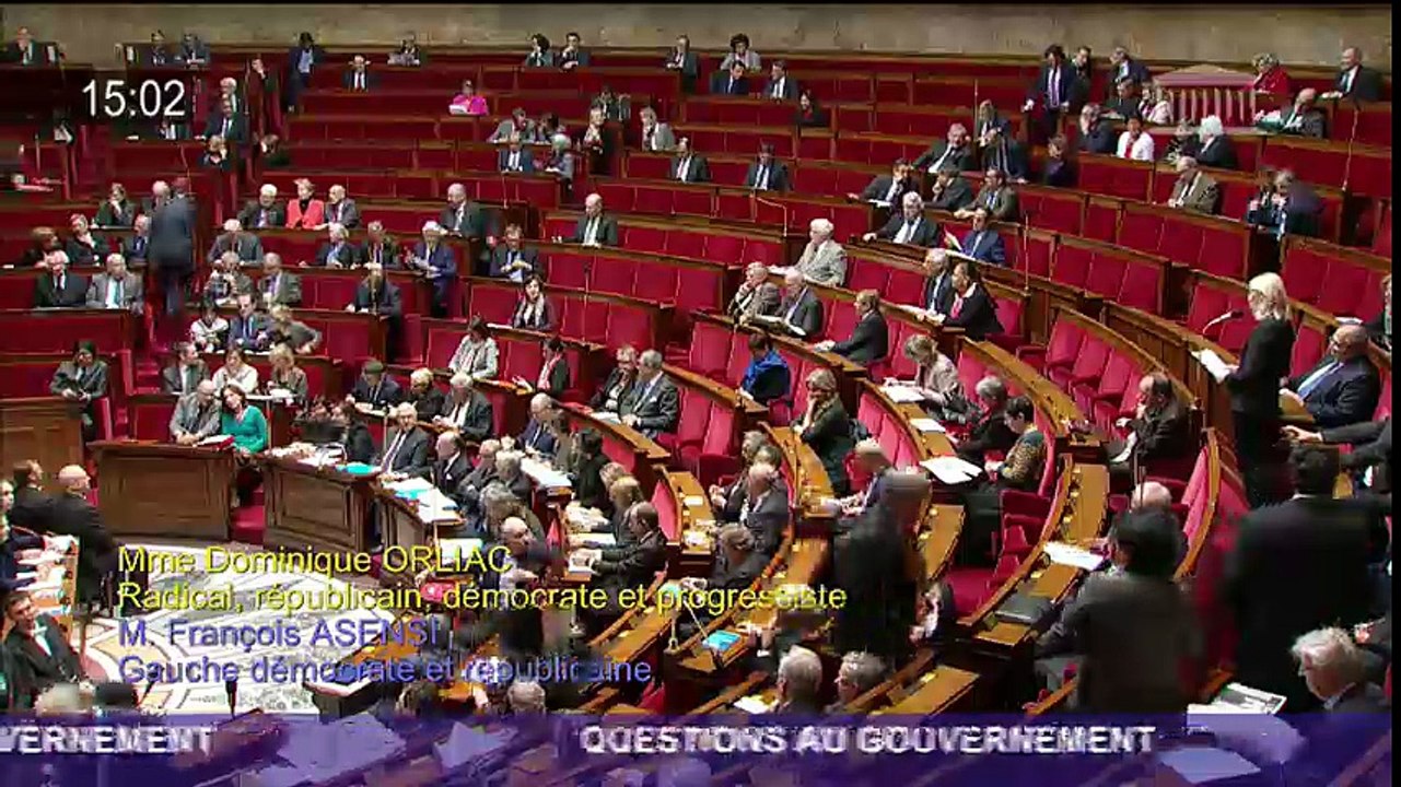 Question au Gouvernement sur les zones défavorisées