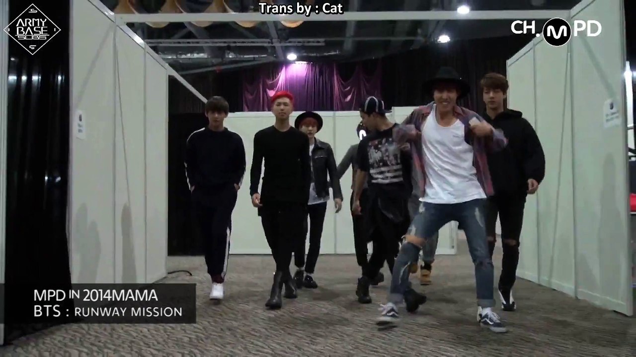 [ENG] [MPD in 2014MAMA] BTS Runway mission! | ABS